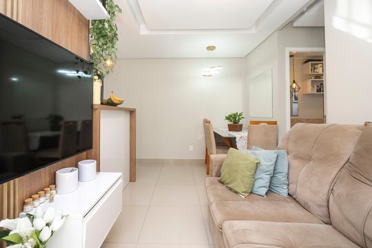 Sala de apartamento à venda com 2 quartos, 50m² em Jardim Casablanca, São Paulo