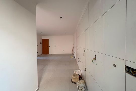 Cozinha  de apartamento à venda com 2 quartos, 105m² em Vila Guiomar, Santo André
