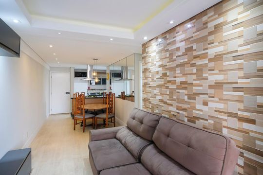 Sala de apartamento à venda com 2 quartos, 67m² em Fundacao, São Caetano do Sul