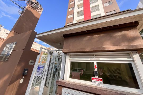 Fachada + plaquinha de apartamento à venda com 2 quartos, 67m² em Fundacao, São Caetano do Sul