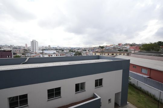 Vista da Sacada de apartamento à venda com 2 quartos, 44m² em Santa Maria, Santo André