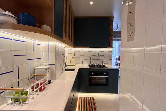Cozinha de apartamento à venda com 1 quarto, 80m² em Copacabana, Rio de Janeiro