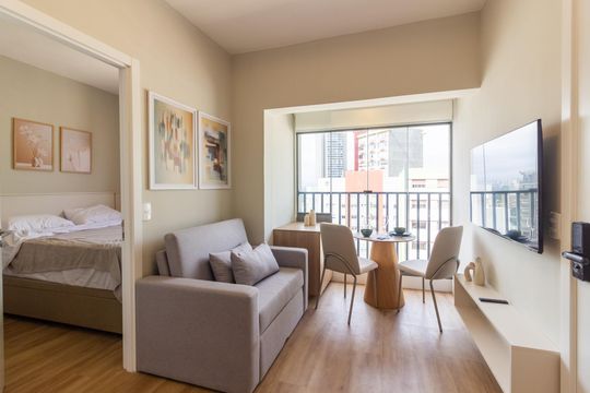Apartamento para alugar com 1 quarto, 25m² em Pinheiros, São Paulo