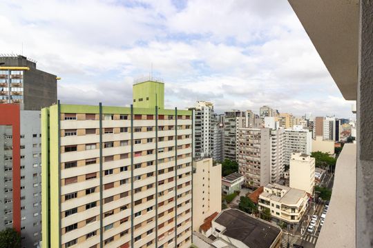 Vista de apartamento para alugar com 1 quarto, 25m² em Pinheiros, São Paulo