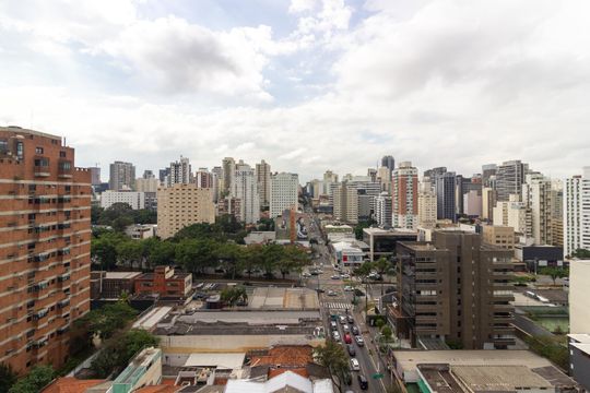 Vista de apartamento para alugar com 1 quarto, 25m² em Pinheiros, São Paulo