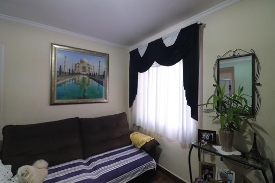 Sala  de apartamento à venda com 2 quartos, 48m² em Jardim Santo Ignacio, São Bernardo do Campo