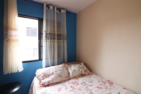 Quarto 2 de apartamento à venda com 2 quartos, 48m² em Jardim Santo Ignacio, São Bernardo do Campo
