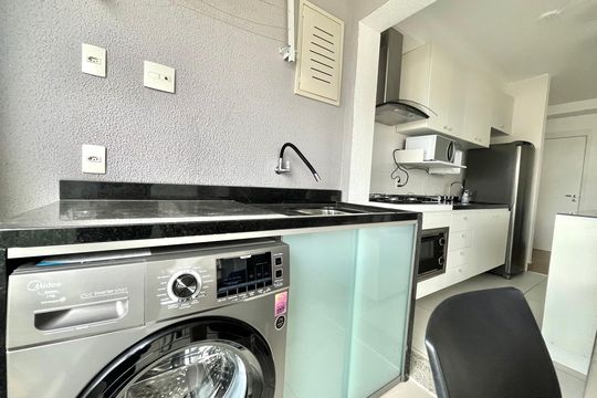 Área de Serviço de apartamento à venda com 1 quarto, 43m² em Vila Clementino, São Paulo