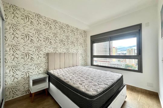Suite de apartamento à venda com 1 quarto, 43m² em Vila Clementino, São Paulo
