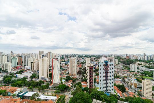 Vista do Terraço de apartamento à venda com 1 quarto, 43m² em Vila Clementino, São Paulo