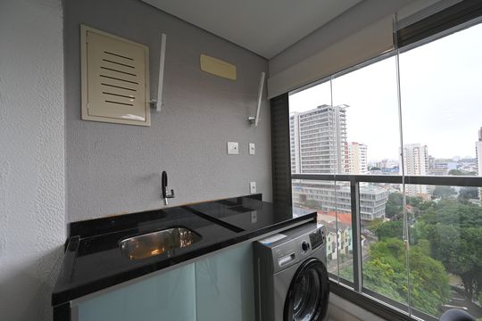 Lavanderia de apartamento à venda com 1 quarto, 43m² em Vila Clementino, São Paulo