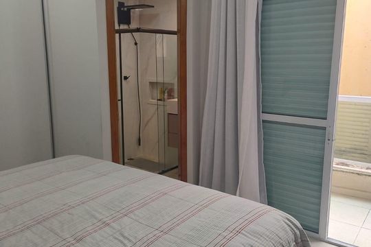 Quarto de apartamento à venda com 2 quartos, 70m² em Vila América, Santo André