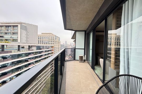 Varanda de kitnet/studio para alugar com 1 quarto, 42m² em Vila Olímpia, São Paulo