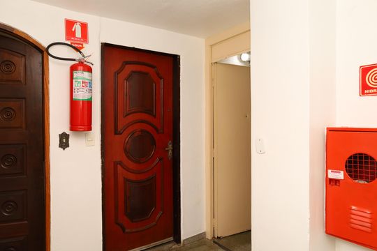 Área comum - Saguão do andar de apartamento à venda com 2 quartos, 72m² em Jardim Aurora (Zona Leste), São Paulo