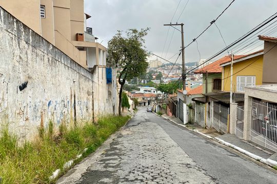 Vista da Rua de casa para alugar com 3 quartos, 100m² em Vila Nova Mazzei, São Paulo