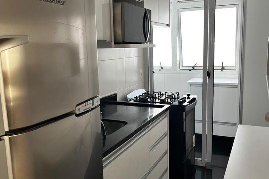 Cozinha de apartamento à venda com 2 quartos, 90m² em Santa Cecilia, São Paulo