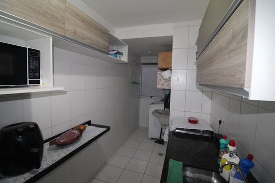 Cozinha de apartamento à venda com 2 quartos, 49m² em Cidade Lider, São Paulo