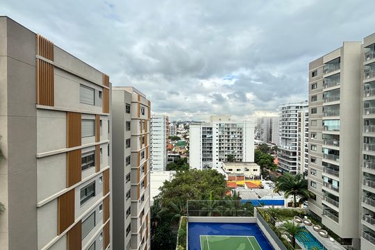 Vista de apartamento para alugar com 1 quarto, 44m² em Indianópolis, São Paulo