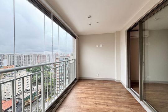 Varanda de apartamento para alugar com 1 quarto, 42m² em Indianópolis, São Paulo