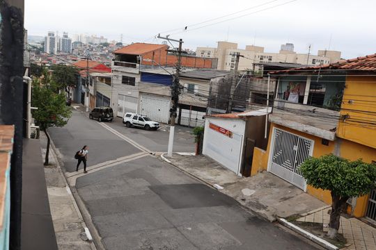Vista da Varanda de casa à venda com 4 quartos, 125m² em Parque dos Bancarios, São Paulo