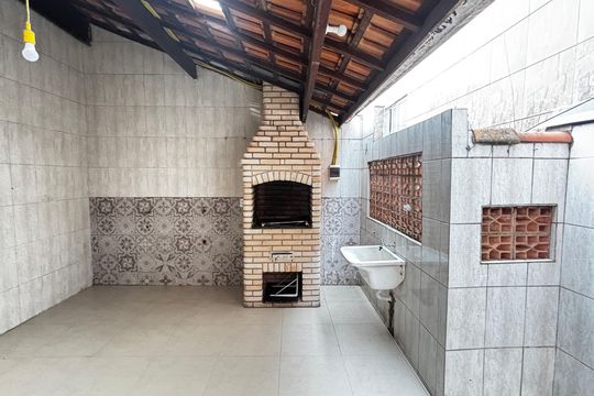 Área de serviço de casa para alugar com 3 quartos, 160m² em Vila Floresta, Santo André