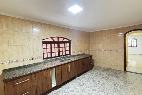 Cozinha de casa para alugar com 3 quartos, 160m² em Vila Floresta, Santo André
