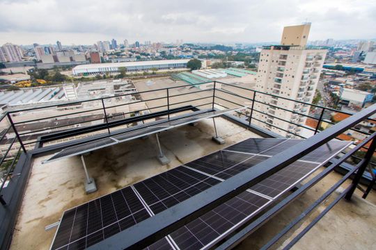Área comum de apartamento à venda com 1 quarto, 30m² em Jardim, Santo André