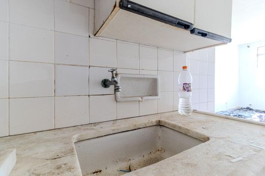 Cozinha de kitnet/studio para alugar com 1 quarto, 40m² em Campos Elíseos, São Paulo