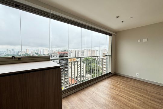 Varanda de apartamento para alugar com 1 quarto, 42m² em Indianópolis, São Paulo