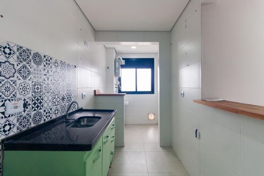 Cozinha de apartamento para alugar com 2 quartos, 50m² em Vila Alpina, São Paulo