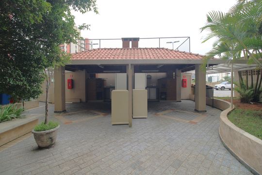 Área comum - Churrasqueira de apartamento para alugar com 2 quartos, 55m² em Jardim Marajoara, São Paulo