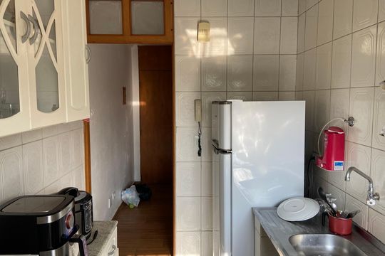 Cozinha de apartamento à venda com 2 quartos, 54m² em Jardim Boa Vista, São Paulo