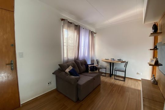 Sala de apartamento à venda com 2 quartos, 54m² em Jardim Boa Vista, São Paulo
