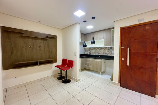 Sala de apartamento à venda com 2 quartos, 41m² em Parque Continental, Guarulhos