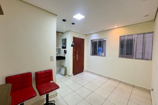 Sala de apartamento à venda com 2 quartos, 41m² em Parque Continental, Guarulhos