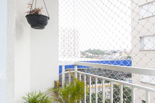 Varanda da Sala de apartamento à venda com 2 quartos, 89m² em Vila Curuçá Velha, São Paulo