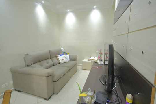 Sala de apartamento à venda com 2 quartos, 60m² em Jardim Atlantico, São Bernardo do Campo