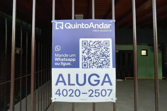 Placa instalada em 20/05/2026, n NYWW-164 de kitnet/studio para alugar com 1 quarto, 20m² em Vila Nova, Novo Hamburgo