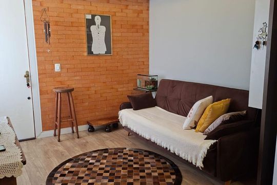 Sala de apartamento à venda com 2 quartos, 47m² em Duque de Caxias, São Leopoldo