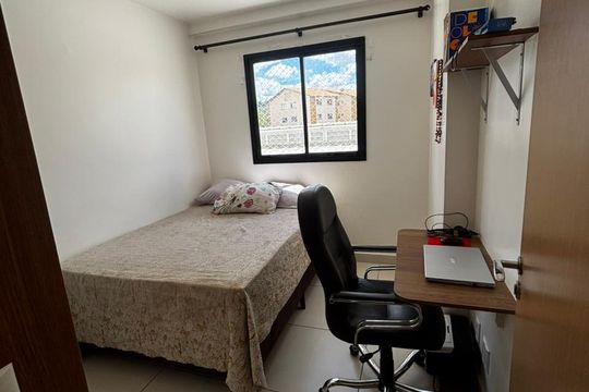 Quarto 1 de apartamento para alugar com 2 quartos, 56m² em Chácara santa rita, Goiânia
