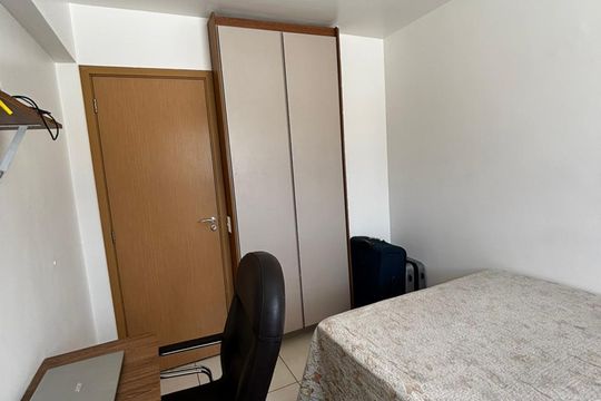 Quarto 1 de apartamento para alugar com 2 quartos, 56m² em Chácara santa rita, Goiânia