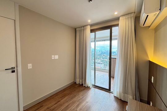 Quarto de apartamento para alugar com 1 quarto, 41m² em Indianópolis, São Paulo