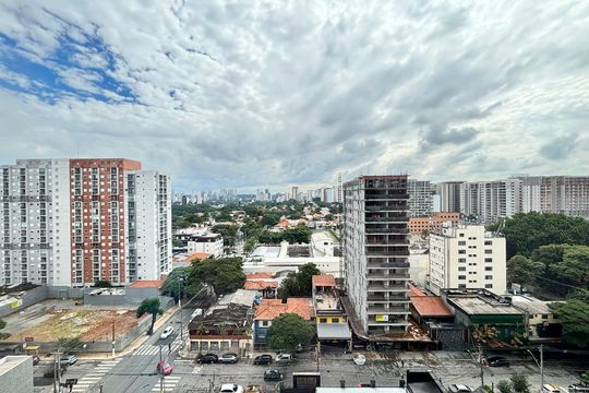Vista de apartamento para alugar com 1 quarto, 41m² em Indianópolis, São Paulo