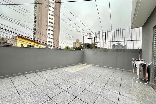 Varanda da Suíte de casa à venda com 6 quartos, 95m² em Vila Paulista, São Paulo