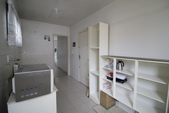 Cozinha de apartamento à venda com 2 quartos, 80m² em Taquara, Rio de Janeiro