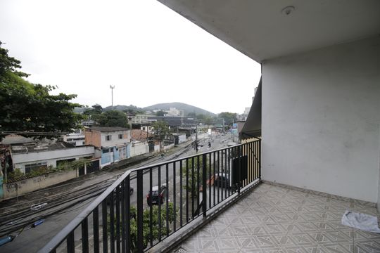 Varanda de apartamento à venda com 2 quartos, 80m² em Taquara, Rio de Janeiro