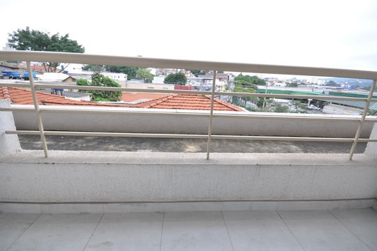 Sacada da Sala de apartamento para alugar com 2 quartos, 42m² em Vila Santa Terezinha (zona Norte), São Paulo