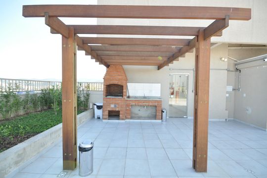 Área comum - Churrasqueira de apartamento para alugar com 2 quartos, 42m² em Vila Santa Terezinha (zona Norte), São Paulo