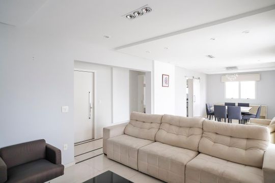 Sala de apartamento para alugar com 3 quartos, 171m² em Santa Paula, São Caetano do Sul