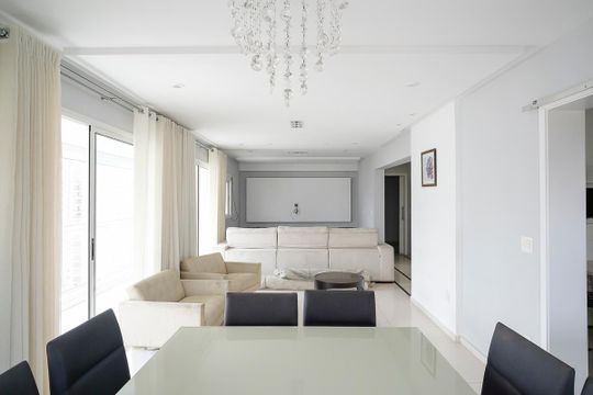 Sala de apartamento para alugar com 3 quartos, 171m² em Santa Paula, São Caetano do Sul